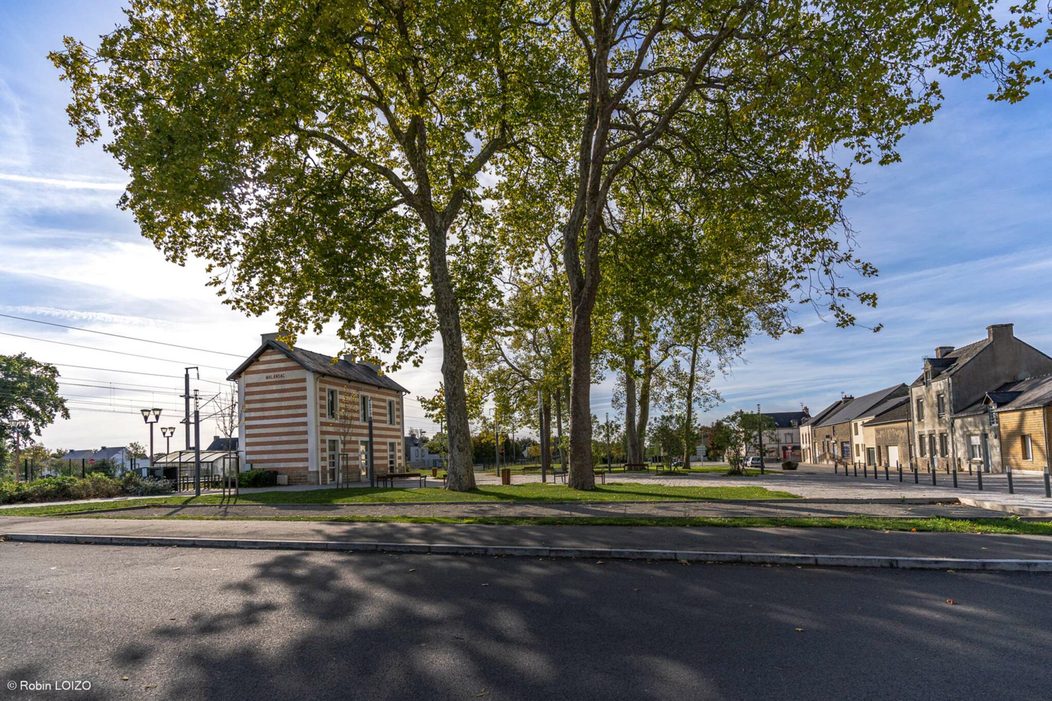La gare de Malansac Commune de Malansac